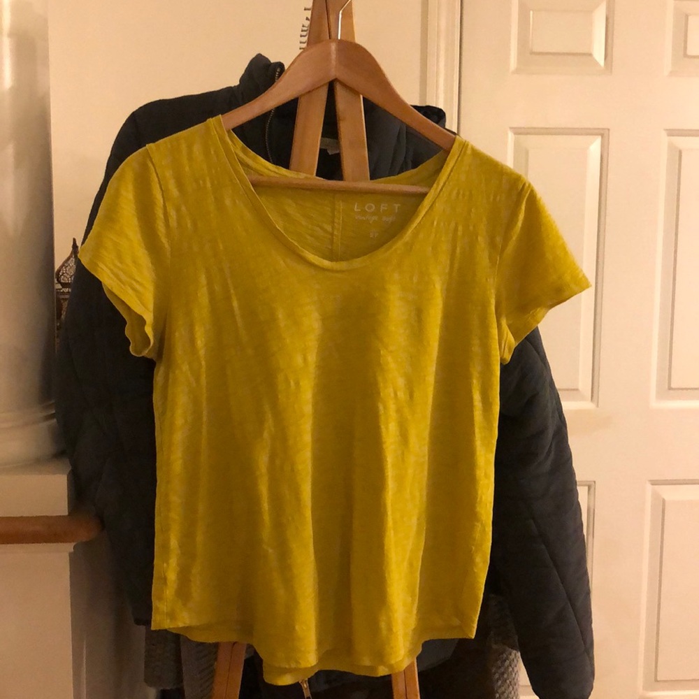 Yellow Vintage Soft Tee